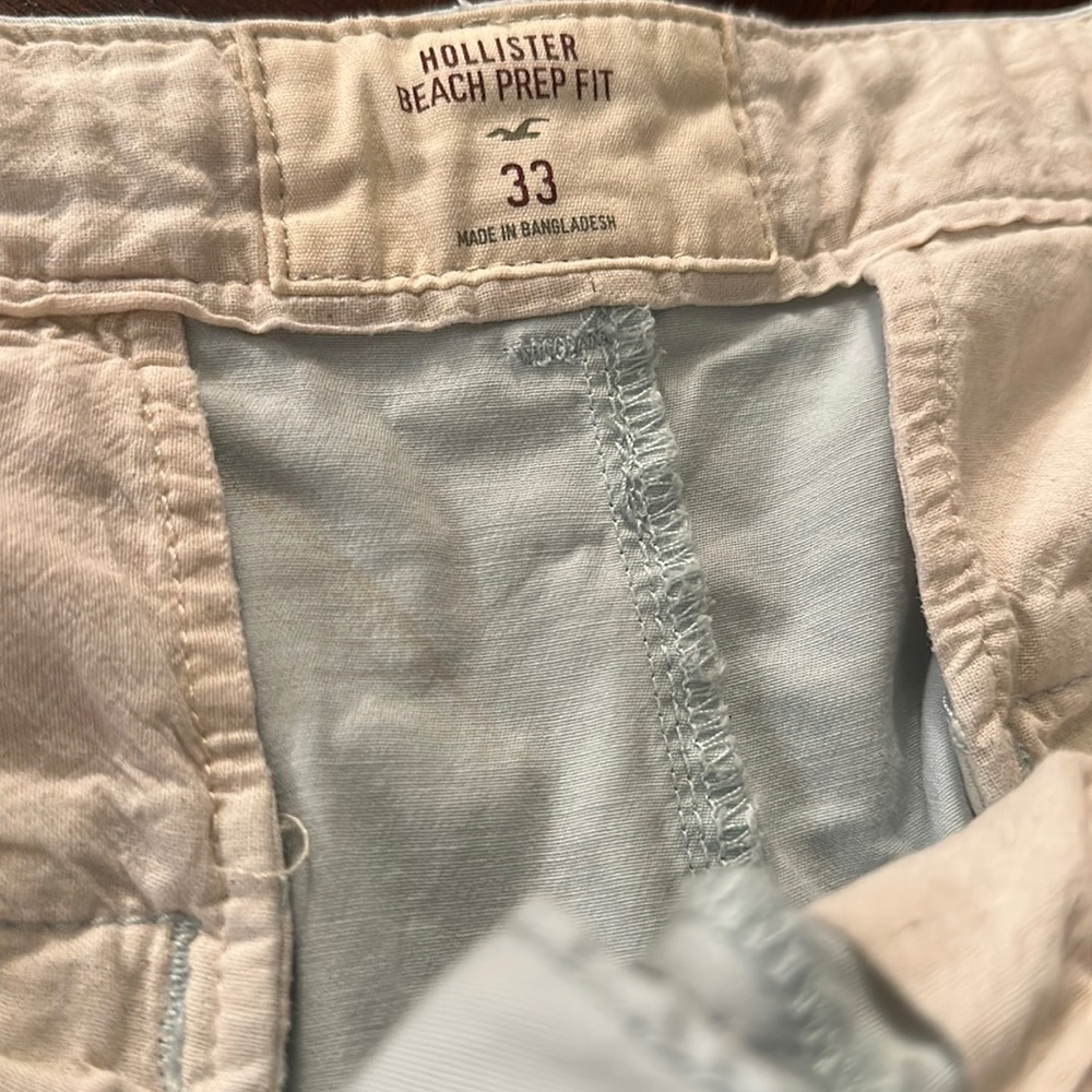 Hollister shorts men size 33